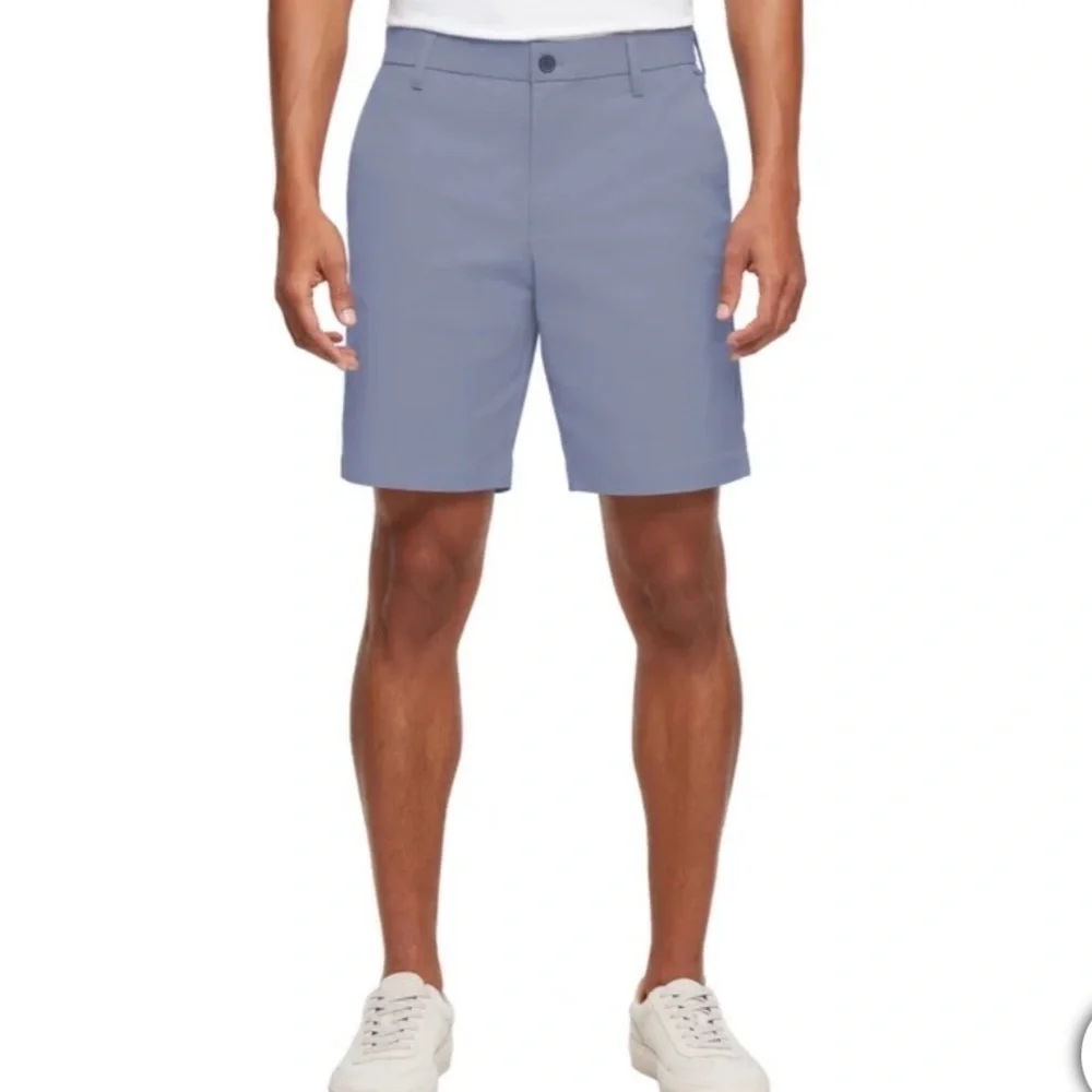 Banana Republic Men's Cool Blue Flat Front Shorts